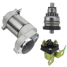 Starter for Polaris Trail Boss 300 2X4 4X4 1994-1995 18331 with Relay and Bendix