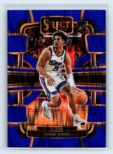Colby Jones 2023-24 NBA Select Flash oncourse Rookie Card/99 Sacramento Kings