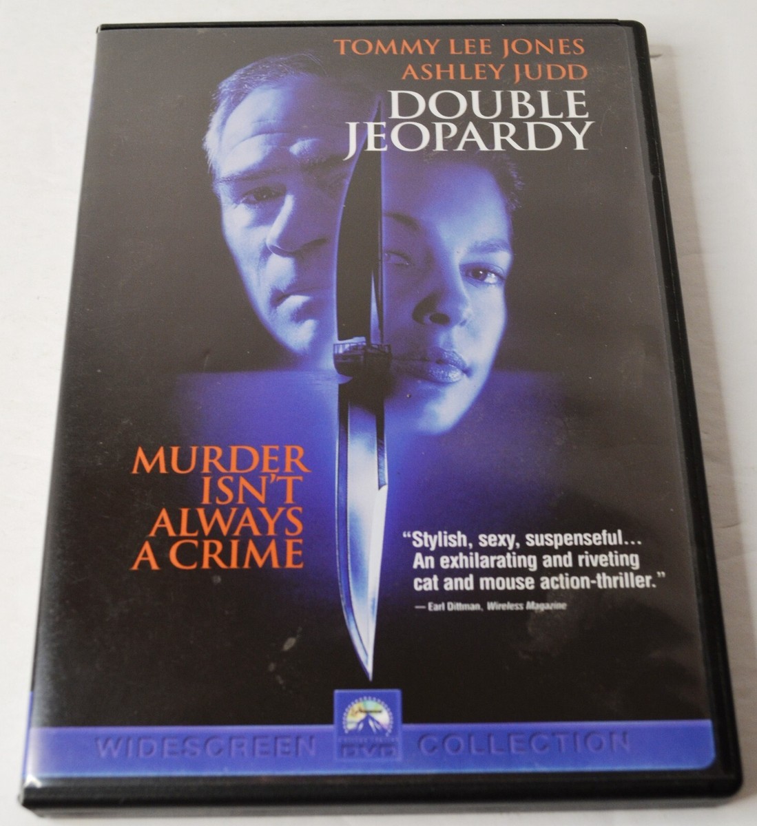 1999 DOUBLE JEOPARDY DVD STARRING TOMMY LEE JONES