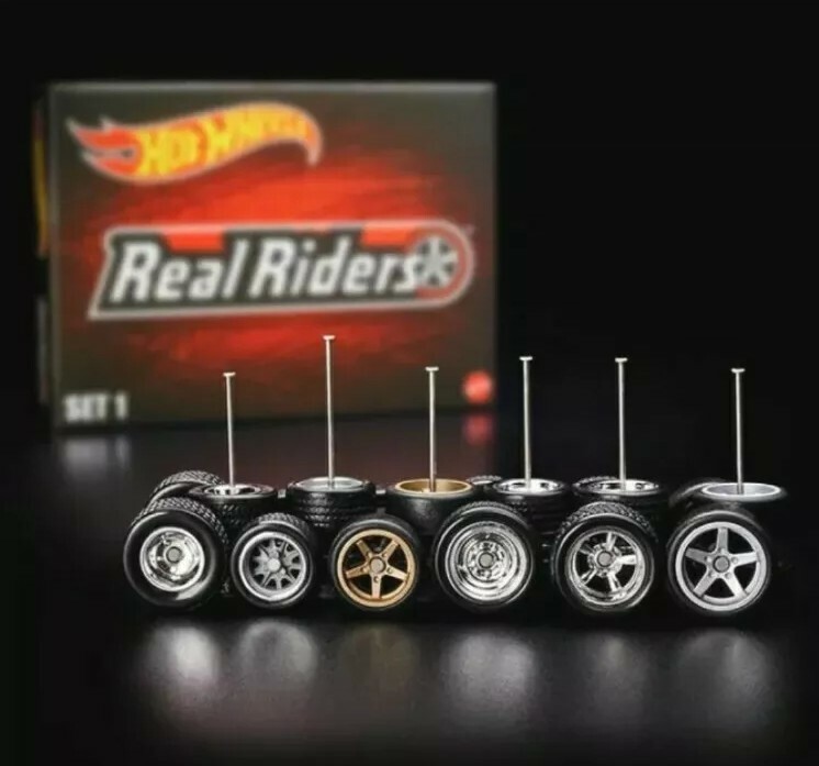 RLC Exclusive Real Riders Wheels Pack Set 1 - American Hot