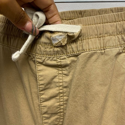 Lucky Brand Boys Brown Drawstring Elastic Waist Stretch Pull On Cargo Pants XL - Picture 7 of 10