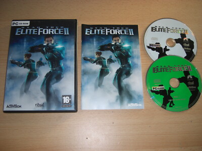 Star Trek Elite Force II 2 Stück CD Rom -- SCHNELLER VERSAND