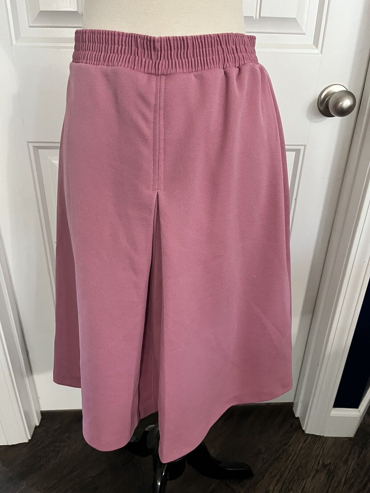 Vintage Womens Blouse Skirt Set Plaid Pink Set Me… - image 7