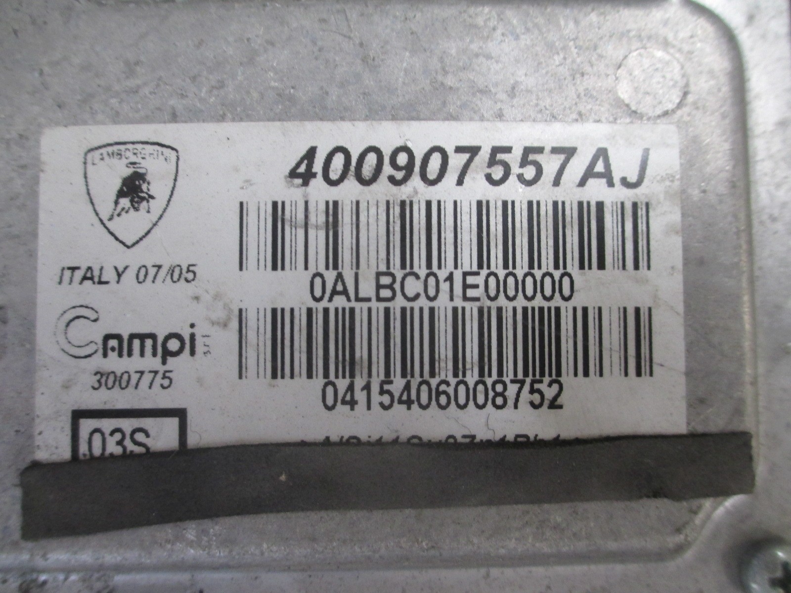 Lamborghini Murcielago , Gallardo - Engine ECU / Control Unit # 400907557AJ