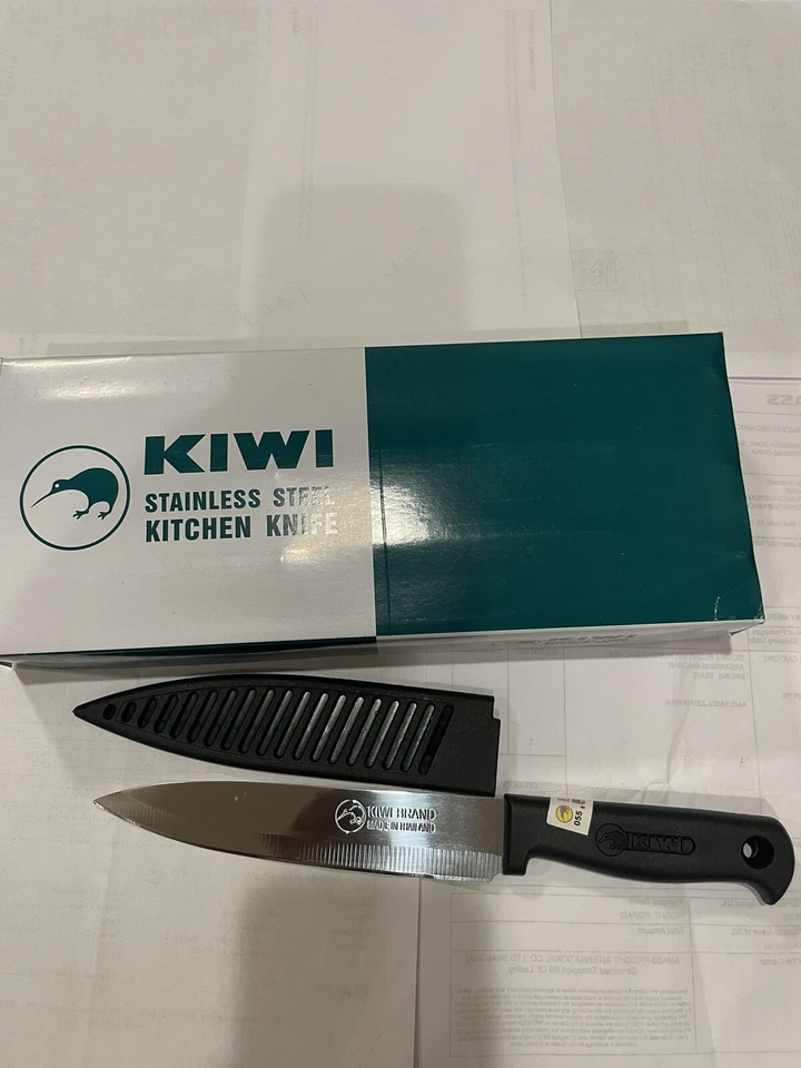  Cuchillo 12 piezas KIWI acero inoxidable #055 Foto 3 de 4