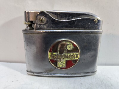 Vintage Working ''FOREMOST DAIRY PRODUCTS'' flat advertising Lighter   7477/32