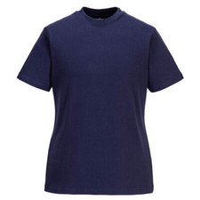 Image of Portwest Womens Ladies Turin Premium 100% Cotton Plain Work T-Shirt Top B192