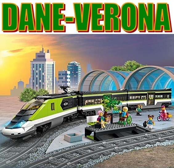 Lego - Treno passeggeri espresso - Express Passenger Train (60337) City