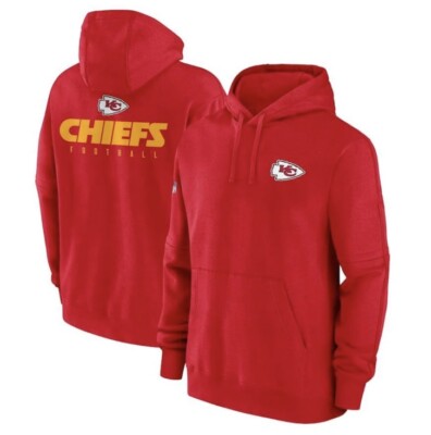 NFL Hoody Kansas City Chiefs Pullover Kaputzenpullover hooded Sweater Salute L