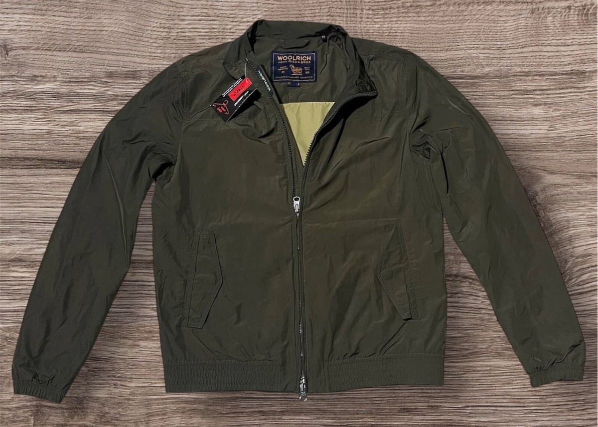 Mens Woolrich John Rich BROWN Medium Tactical Hooded Turner Field  Jacket