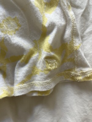 Abercrombie And Fitch vintage Y2K yellow babydoll top small Bella