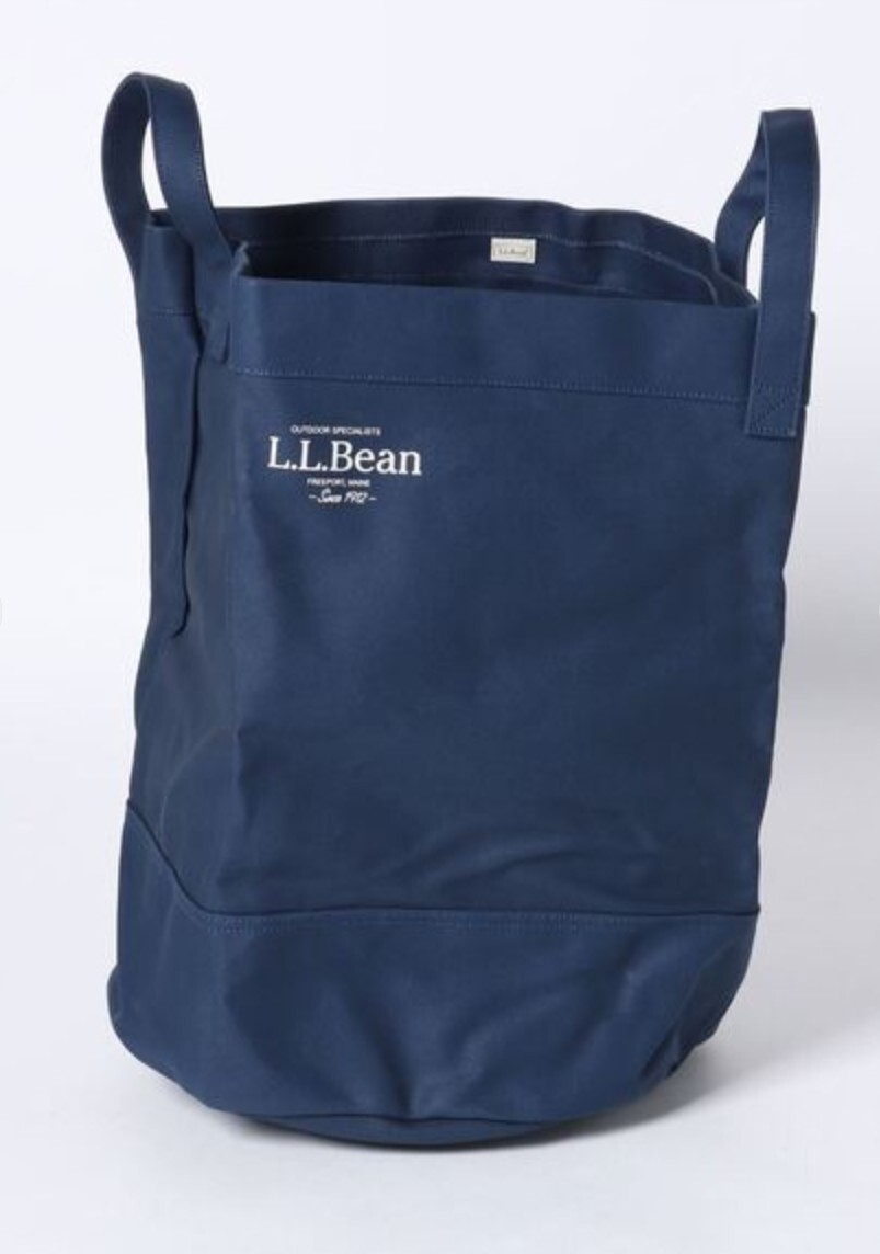 L.L.Bean Canvas Laundry Storage Tote storage of magazines or