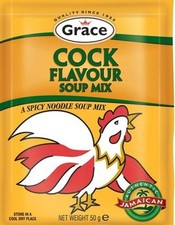 12 Pkg SPICY COCK Jamaican Soup Mix-Gag Gift-Party Favor-EAT IT!