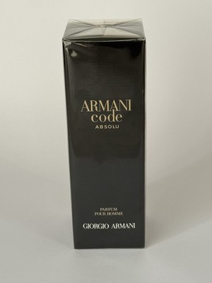 ARMANI CODE ABSOLU  60 ML PARFUM POUR HOMME DESCATALOGADO