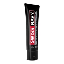 Swiss Navy Premium Anal Lubricant 0.34 Oz Silicone Clove Oil Long Lasting