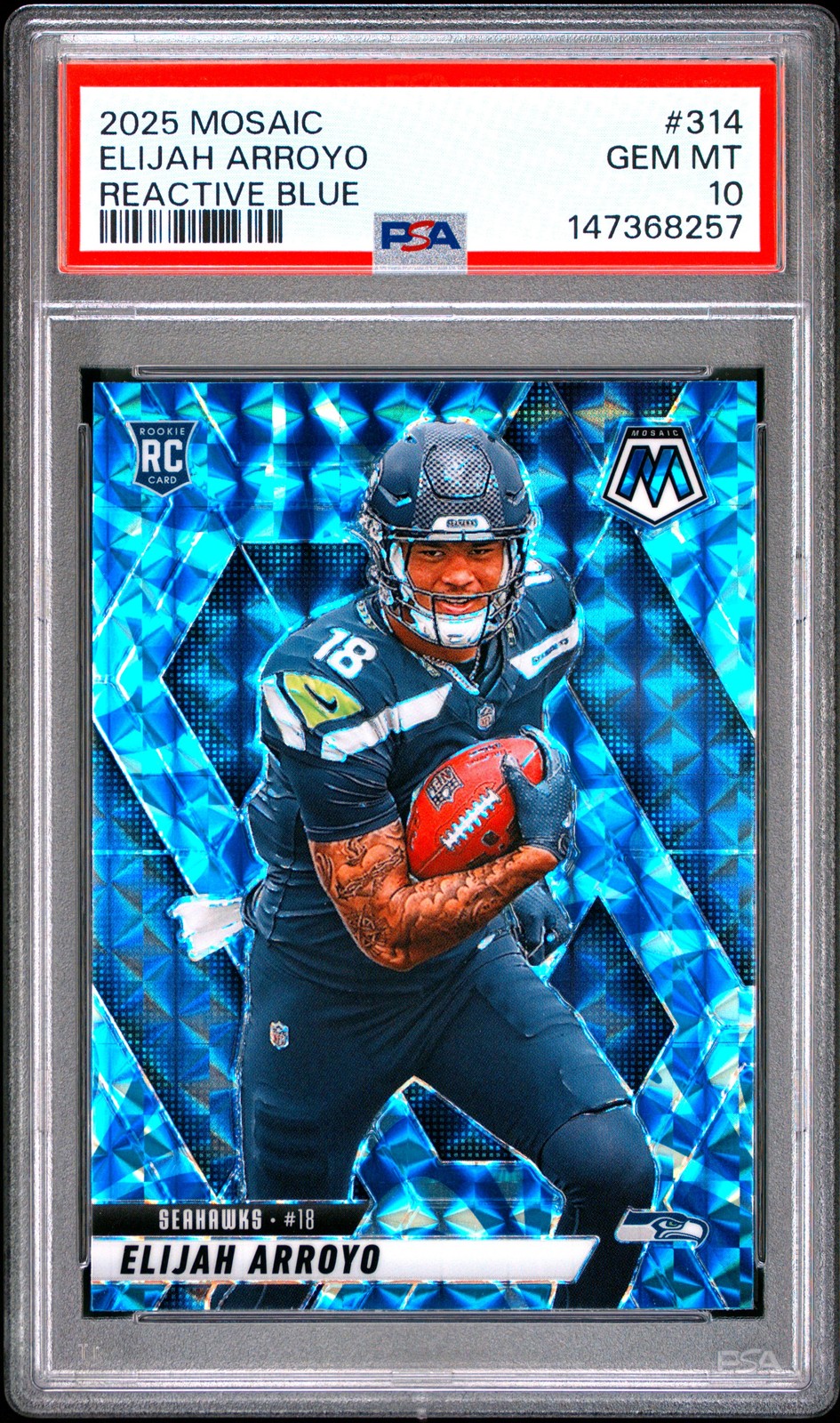 Elijah Arroyo Panini Mosaic #314 Blue Reactive