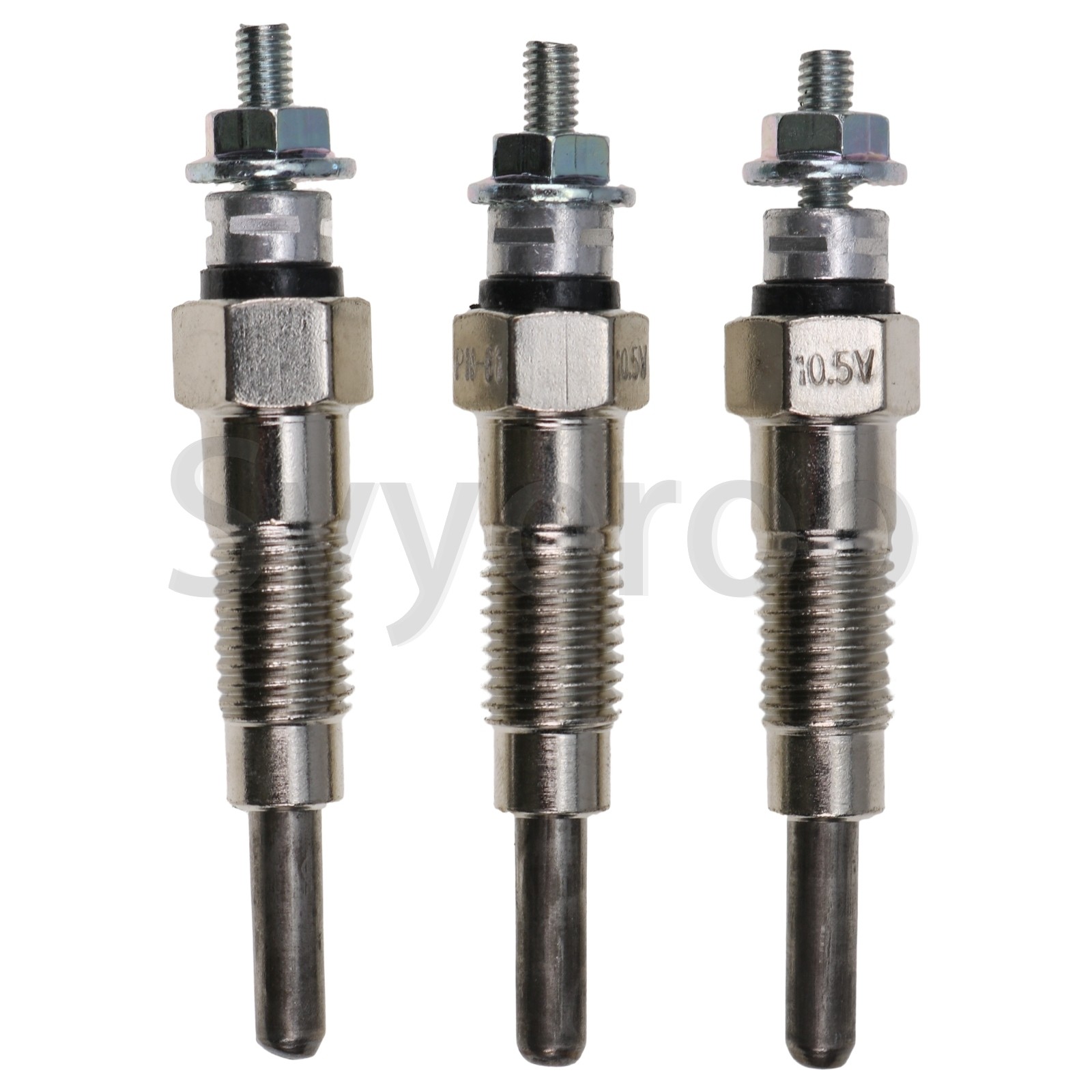 3 Glow Plugs For Kubota B4200 B5200 B6200 B7200 B8200 B9200 B20 15951-65510