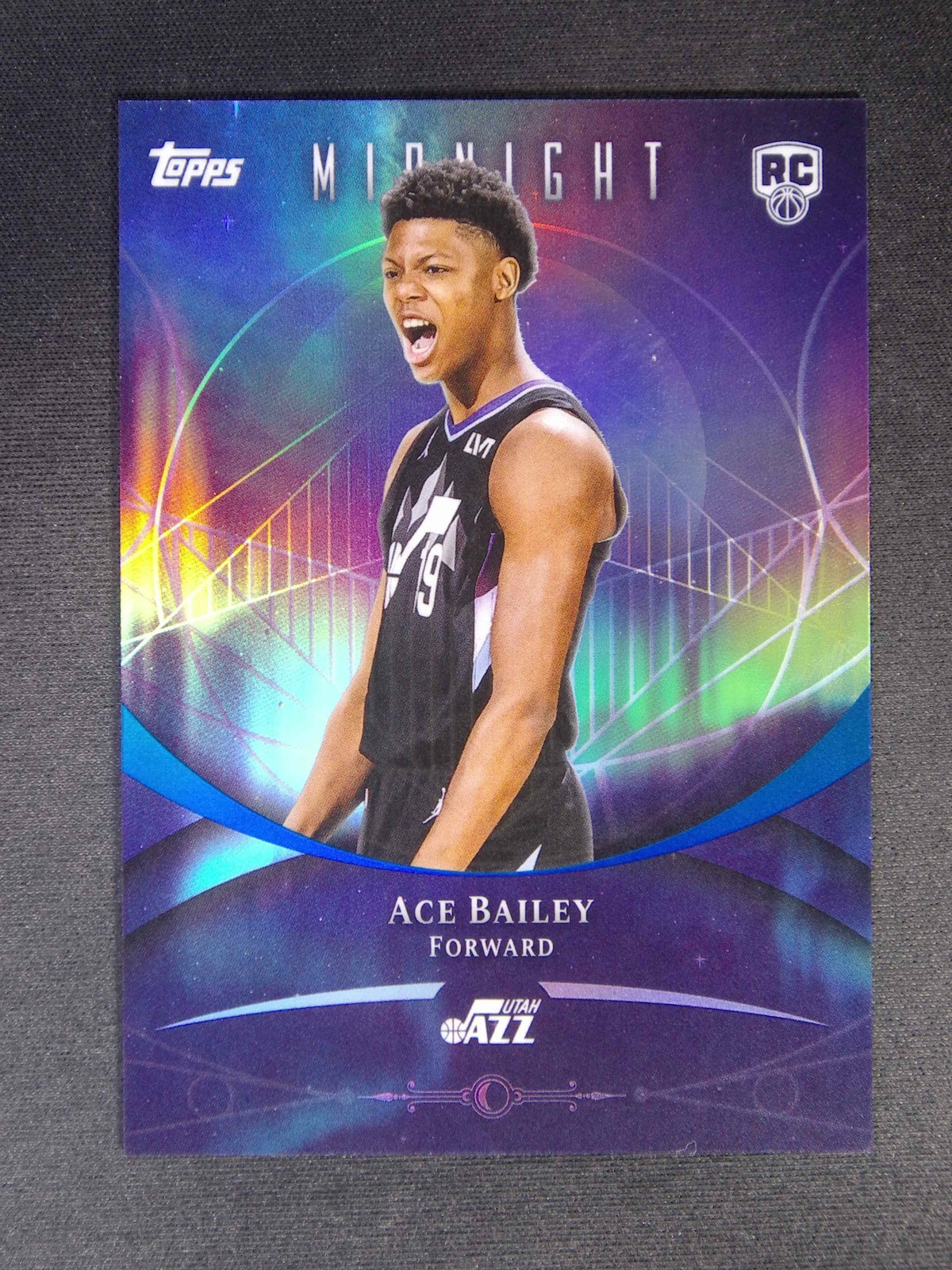 2025-26 Topps Midnight Ace Bailey #65 RC Rookie