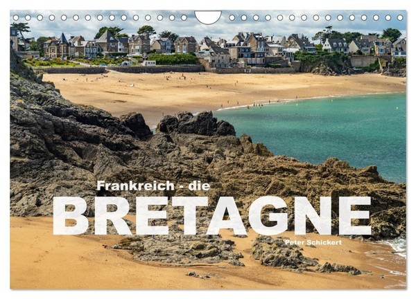 "Calendar 2027 · US Version · France - Brittany (Wall Calendar 2027 12\" × 8\" Land"-image