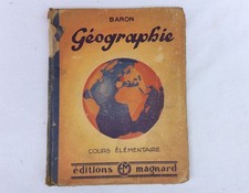 Livre  scolaire - GEOGRAPHIE - Cours mélémentaire