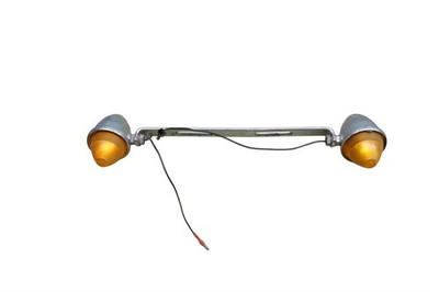 BEEHIVE BULLET MOTORCYCLE LIGHTS AMBER LIGHTBAR BUCO #1 *RG45