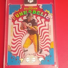 panini 2022 illusions funkadelic insert terry bradshaw steelers card f-5