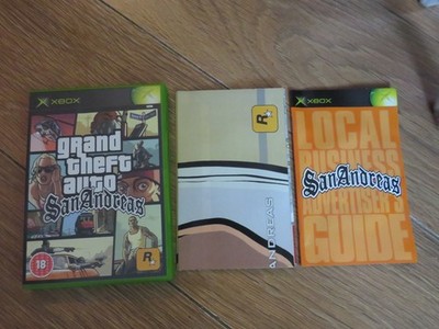 Grand Theft Auto (GTA): San Andreas - Xbox (Original) cib - uk tracked post