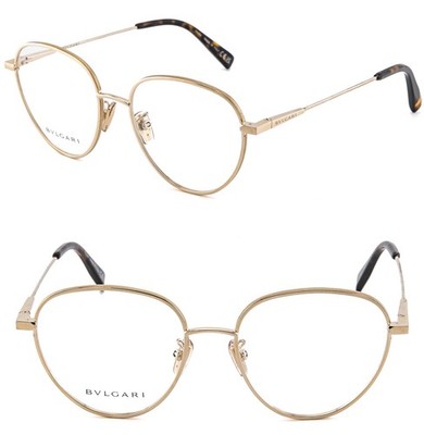 BVLGARI 50012 B.ZERO1 BV50012U Gold Enamel Optical Frame Eyeglasses 032 Zero