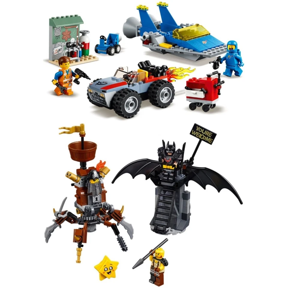 LEGO® SET 70821 + 70836 THE LEGO® MOVIE 2 Batman + EisenBart Space Werkstatt - Bild 3 von 4