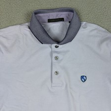 Greyson Golf Polo Shirt Men s Large Light Purple Performance Casual Wolf Stretch