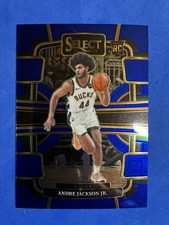 2023-24 Panini Select Concourse Andre Jackson #98 Blue (RC) Free Ship/Toploader