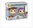 Funko Pop! Vinyl: Pixar - Woody & Buzz Lightyear 2-Pack - GameStop Chicago Comic