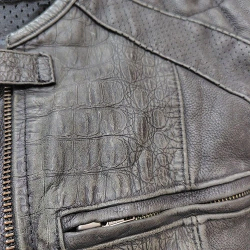 ARLEN NESS Genuine Leather Jacket, Size L Black [Used EXC] ship From JAPAN◎ image 9