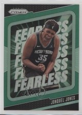 2024 Panini Prizm WNBA Fearless Green Prizm Jonquel Jones #8 w1s