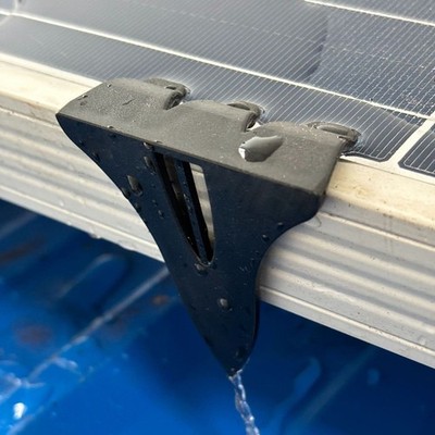 Boost Stromerzeugung mit einfacher Installation Solarpanel Wasserführungsclips