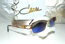 VTG 90 s CAZAL MOD 194 COL 712 BOLD GEOMETRIC POLARIZED SUNGLASSES BOX 11 TF RB