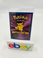 Pokemon: PIKACHU #25 [Game Tip Card] - [Kellogg's Canada Cereal Promo (1999)] LP
