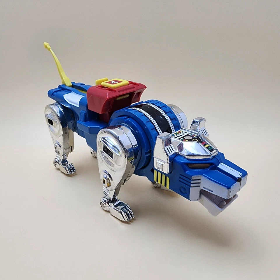 Figura VOLTRON (Trendmasters 1997) Diecast BLUE LION #4 [100% COMPLETA] Foto 2 de 4