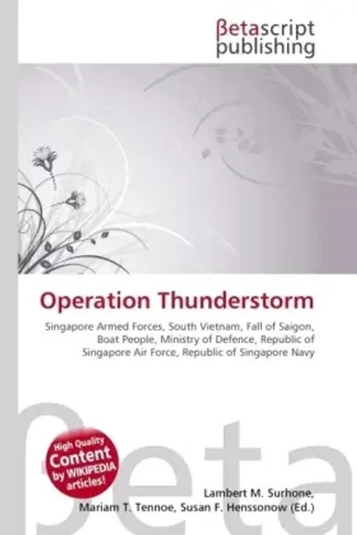 Lambert M. Surhone (U. A.) | Operation Thunderstorm | Taschenbuch | Englisch-image