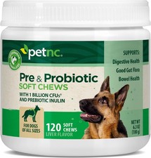 Natural Care Pre and Probiotic Soft Chews for Dogs