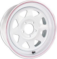 Awc 58-8005 2055012-W 8 SPOKE STEEL TRAILER WHEEL 15"X5"