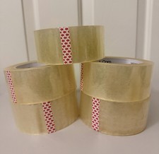 Clear Packing Tape 5 Rolls, 2" x 110 Yards, New