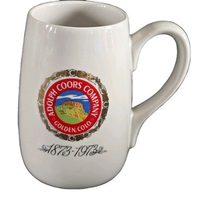 VINTAGE Adolf Coors Co. Golden Colorado 100th Anniversary Mug Stein 1873- 1973 | eBay