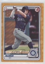 2020 Bowman Draft Gold Border 39/50 Zach DeLoach #BD-28 s7f