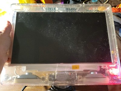 AMP'D 13 LED TV Transparent Clear Monitor SLTV -1319AP-3T Jail TV Parts Only