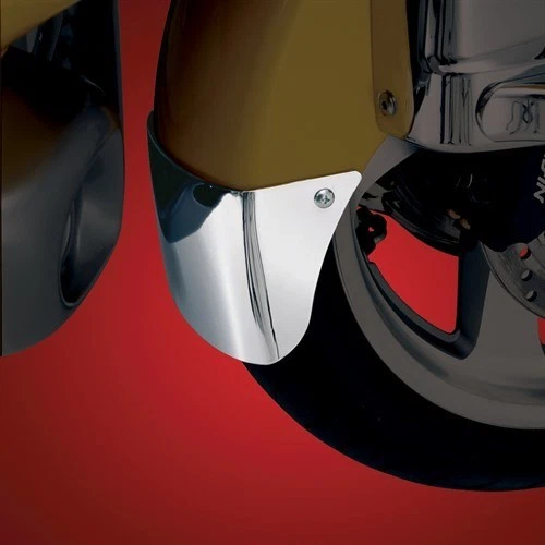 Extensión guardabarros delantero cromado Show moto bicicleta de calle 52-601A 41-7342 Foto 2 de 4