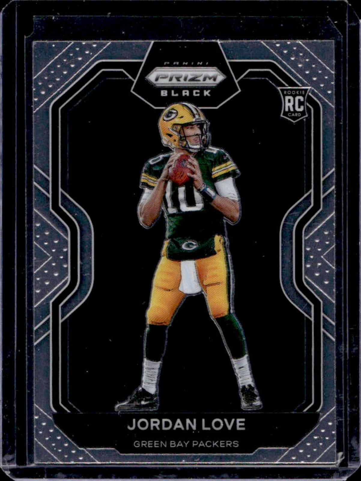 2020 Chronicles Jordan Love Prizm Black RC Rookie #PB-4 Packers