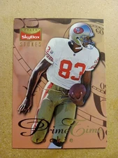 1995 Skybox Prime Time Rookie JJ Stokes RC  PT7