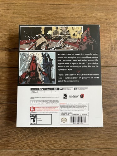 Hellboy: Web of Wyrd (Collector's Edition) - Nintendo Switch Fast Shipping! - Picture 2 of 13