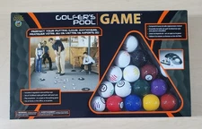 New Sealed Club Champ Golfers Putter Pool Billiards Golf Balls 23-Piece Game Set